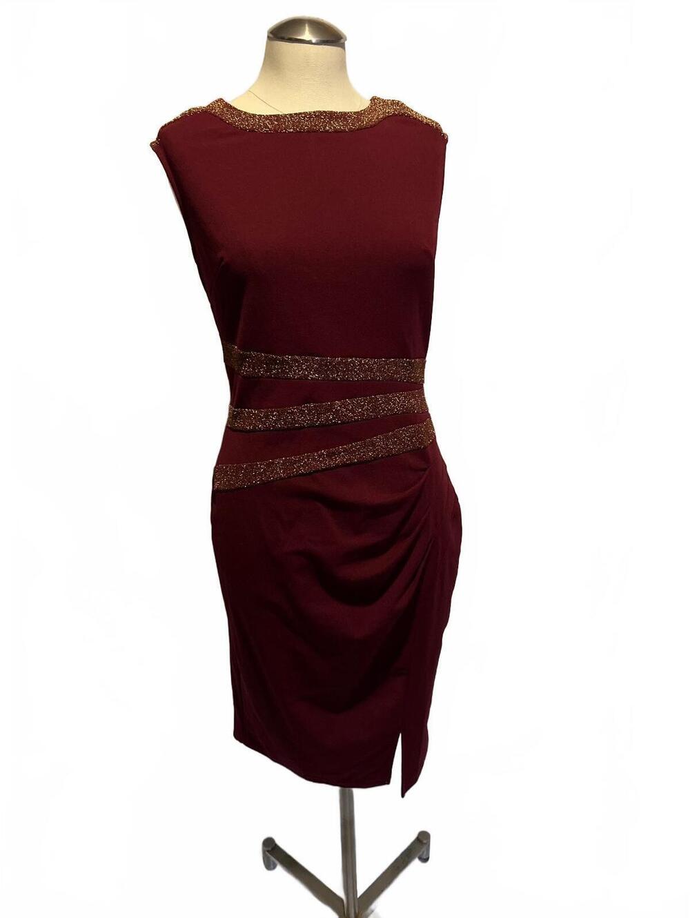 Aisize women’s Burgundy sleeveless dress size Medium New